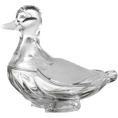 Bombonera Azucarero Caramelera Vidrio Cristal