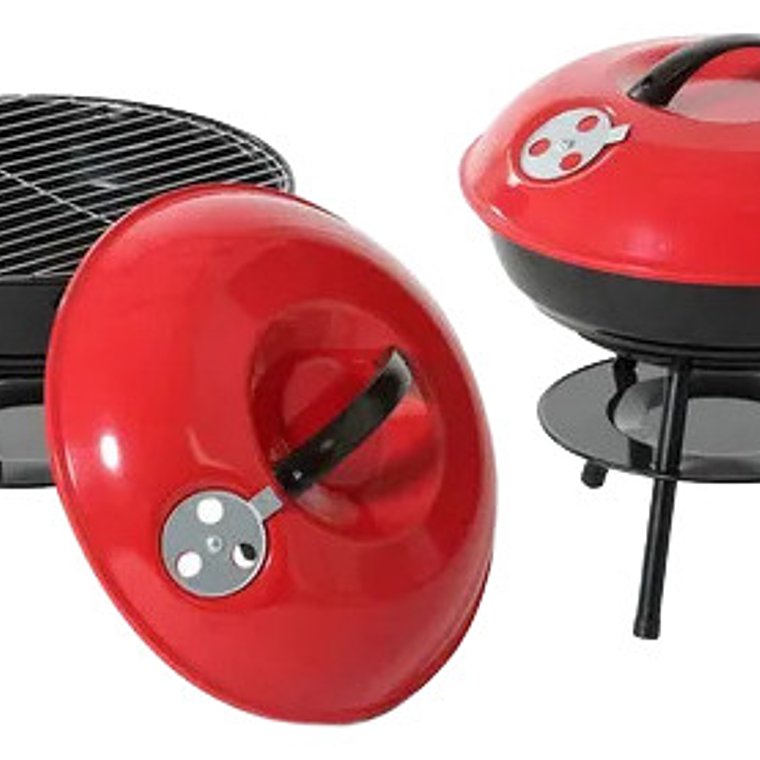 Barbacoa Para Jardín Carbón O Leña Parrilla Inoxidable 4