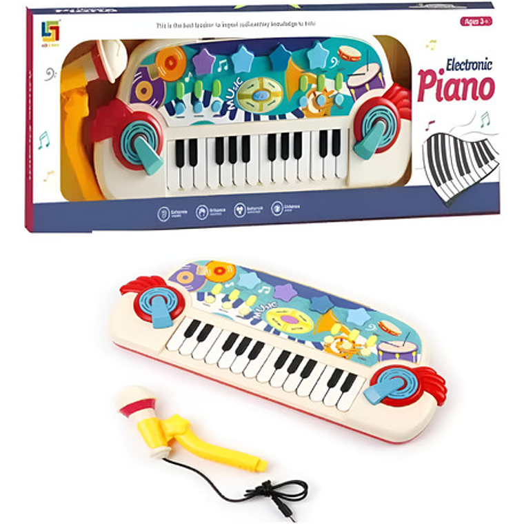Piano Juguete Teclado Infantil De 25 Teclas 1