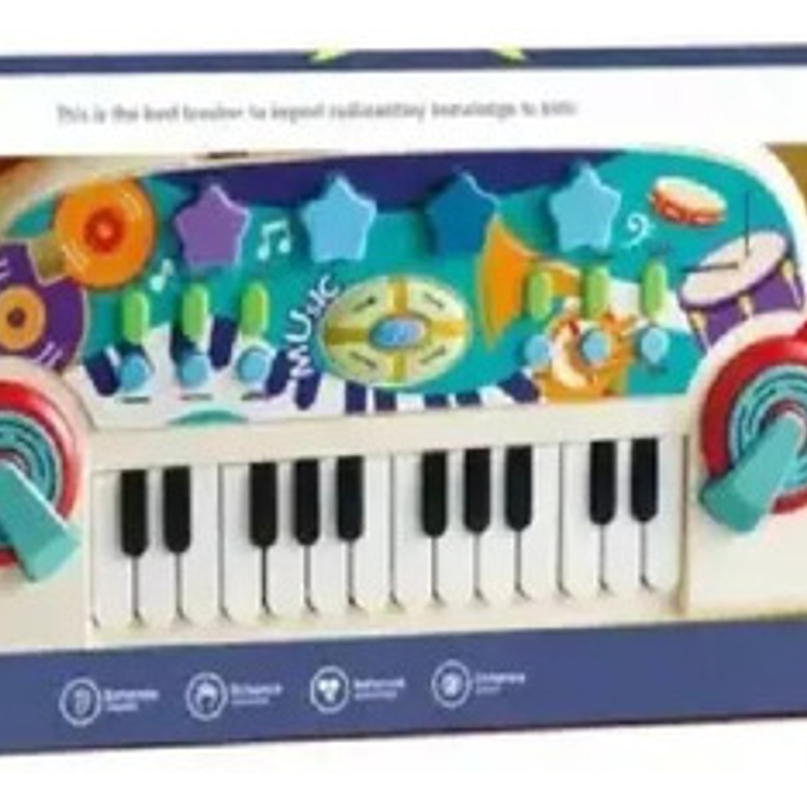 Piano Juguete Teclado Infantil De 25 Teclas 4
