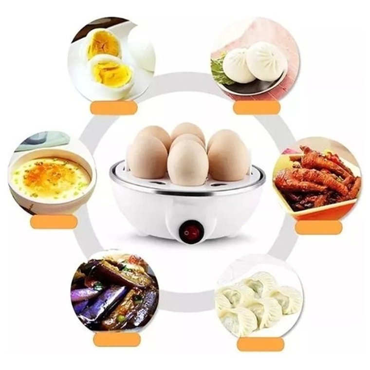 Gallina Cocedora De Huevos Al Vapor 7 Unidades Color Amarillo 7