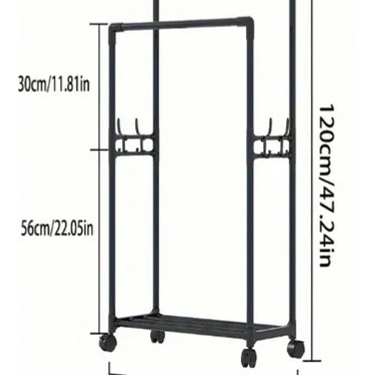 Colgador Armario Closet Zapatera Organizador Multifuncional 2