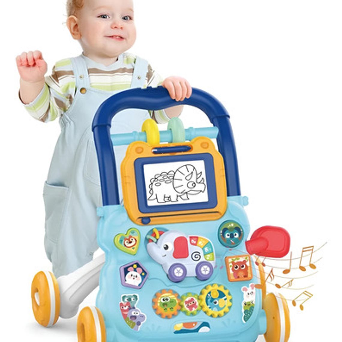 Caminadora Andadera Musical Multifuncional Elefante Unisex 1