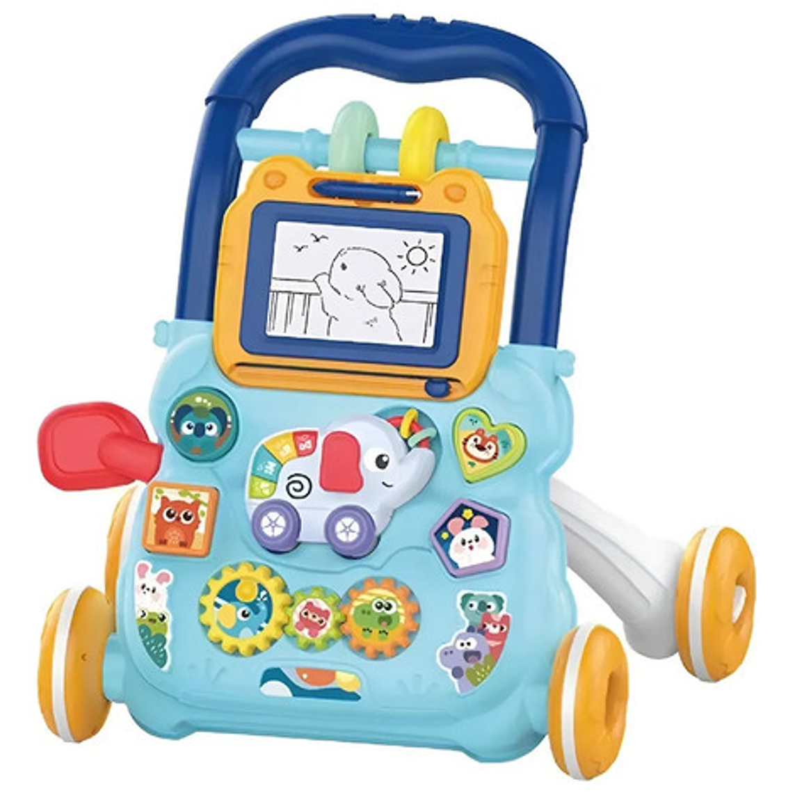 Caminadora Andadera Musical Multifuncional Elefante Unisex 2