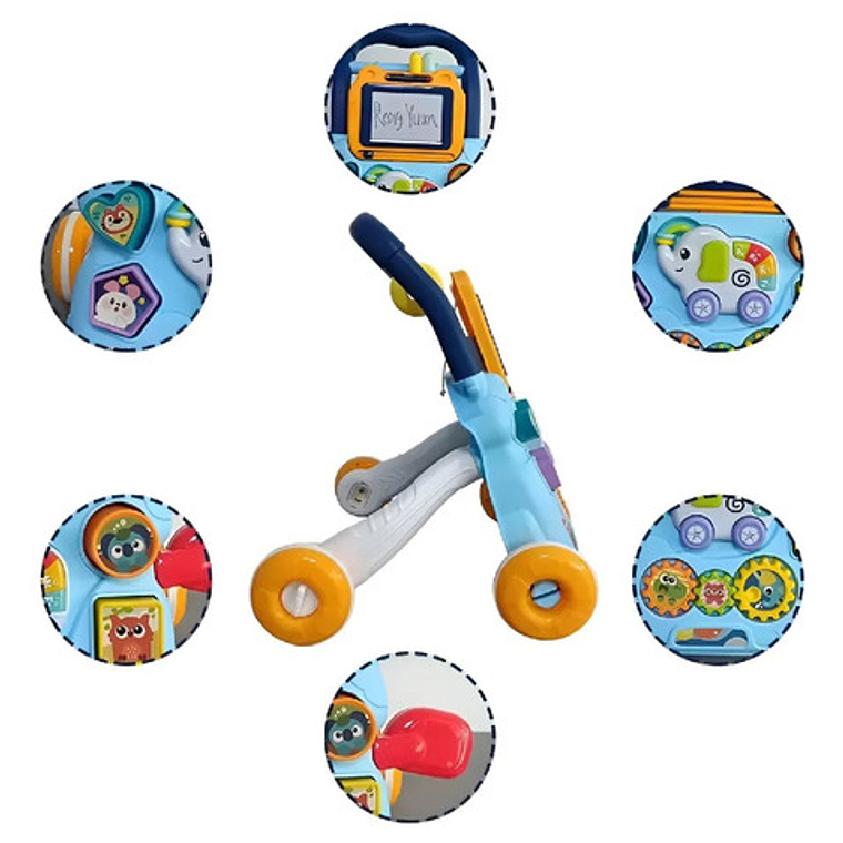 Caminadora Andadera Musical Multifuncional Elefante Unisex 3