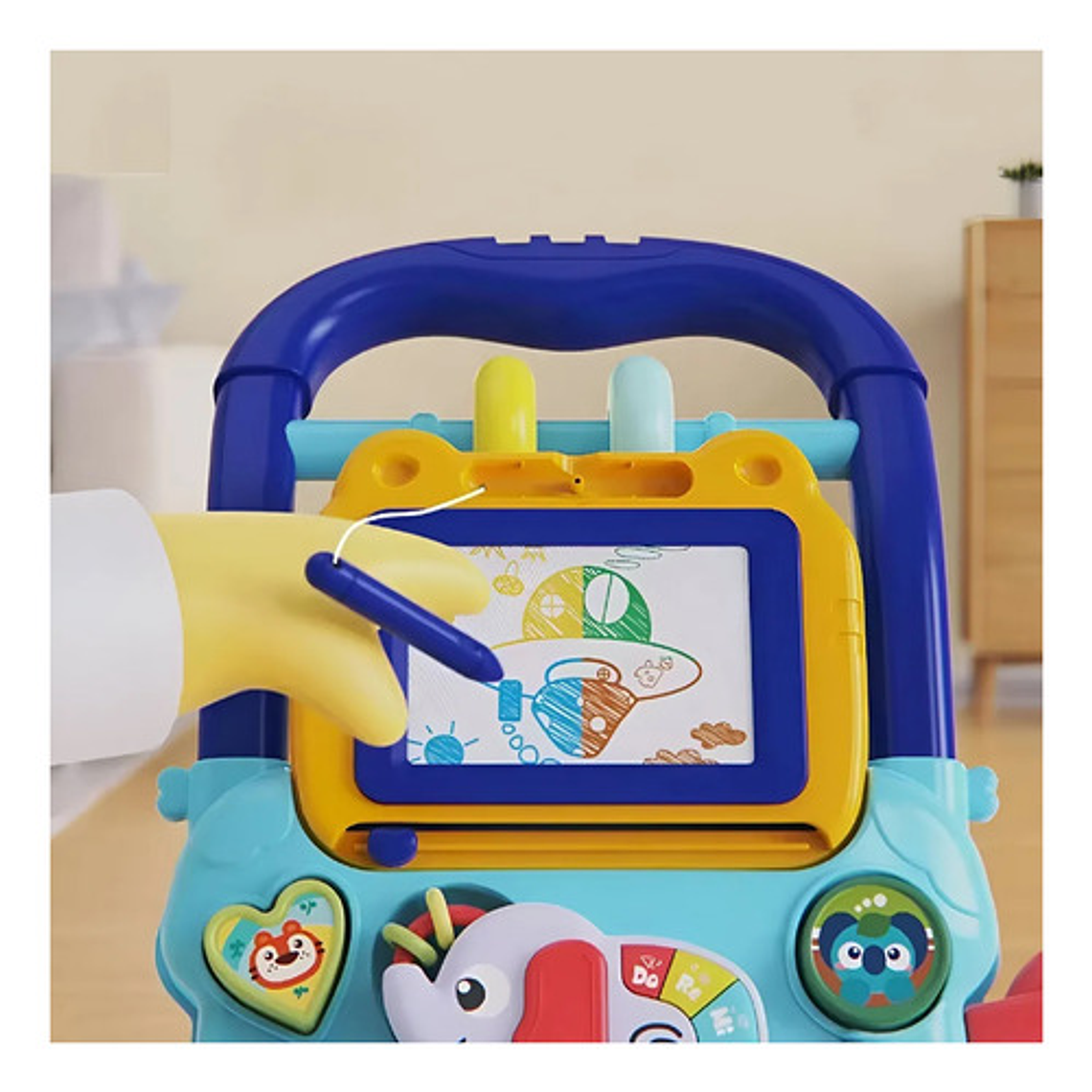 Caminadora Andadera Musical Multifuncional Elefante Unisex 4