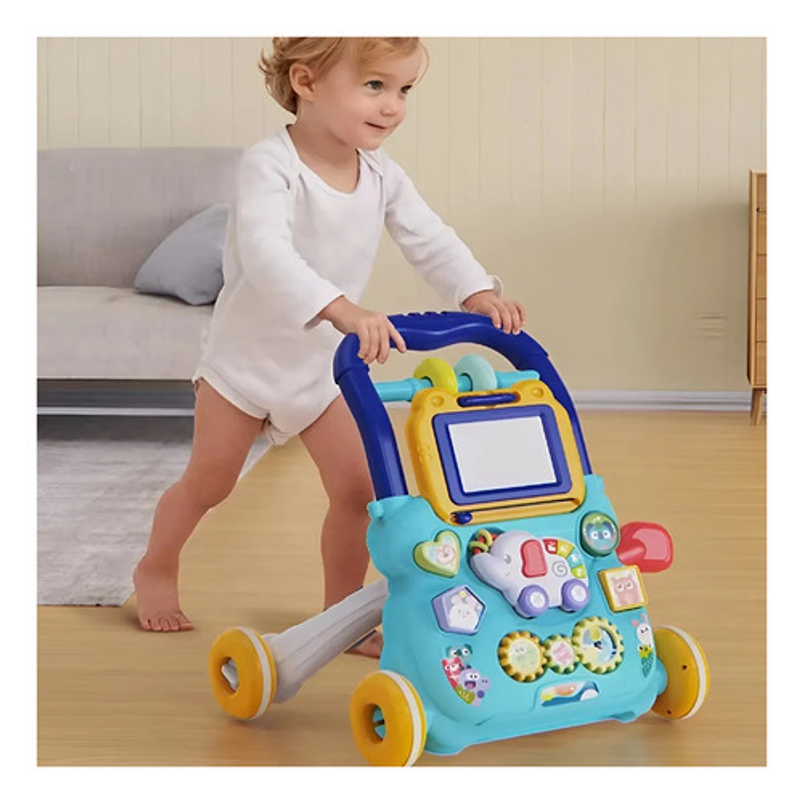 Caminadora Andadera Musical Multifuncional Elefante Unisex 5