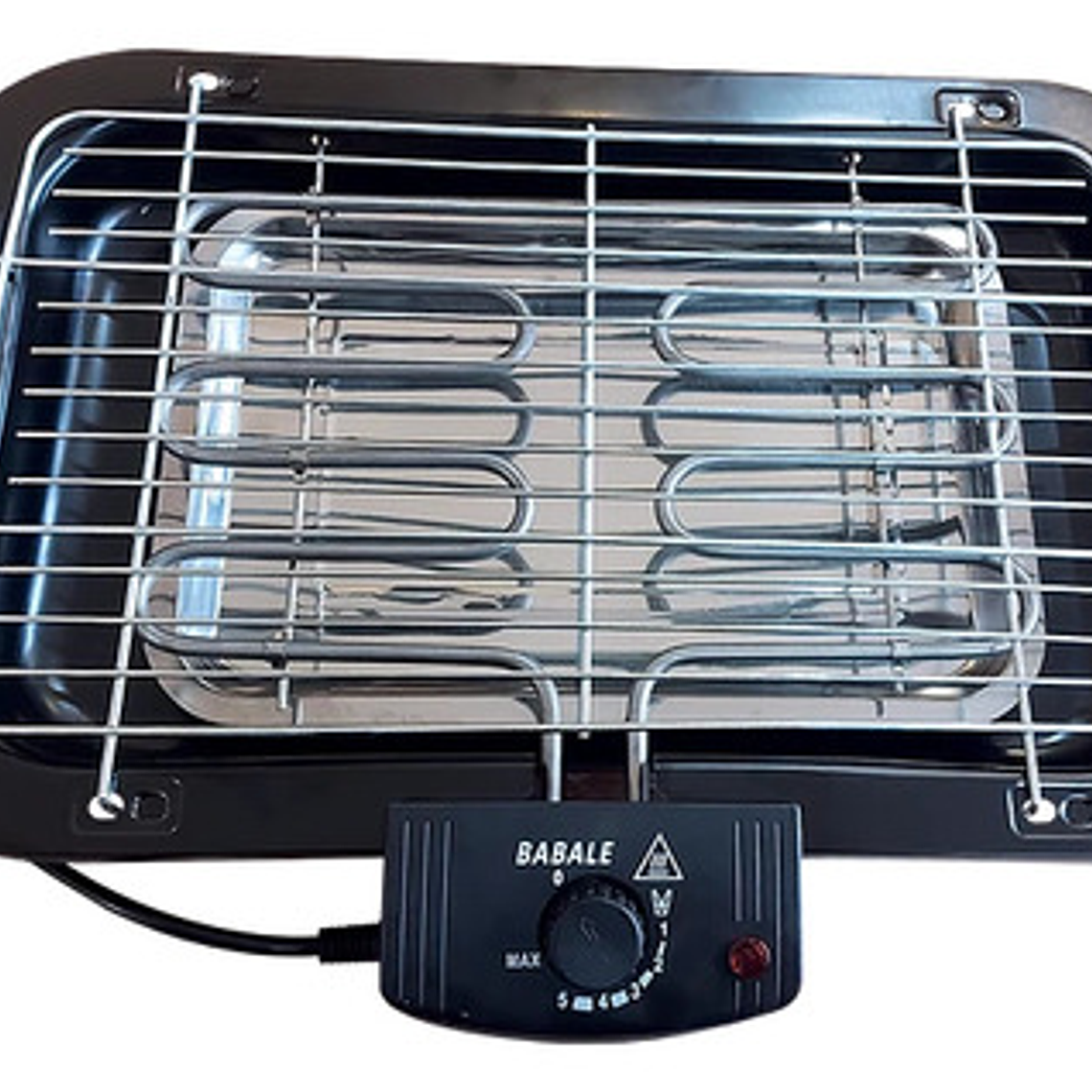 Parrilla Eléctrica Desmontable Con Rejilla Ajustable 2000w 6