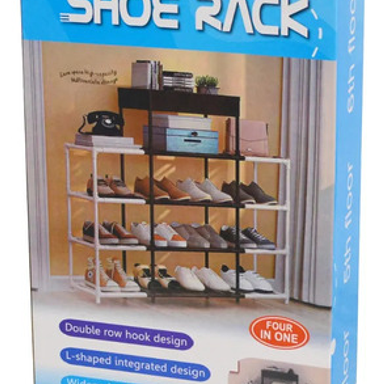 Rack Zapatero Estante 5 Niveles 2