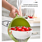 Bowl Colador Giratorio Para Frutas Y Verduras De Doble Capa - Miniatura 2