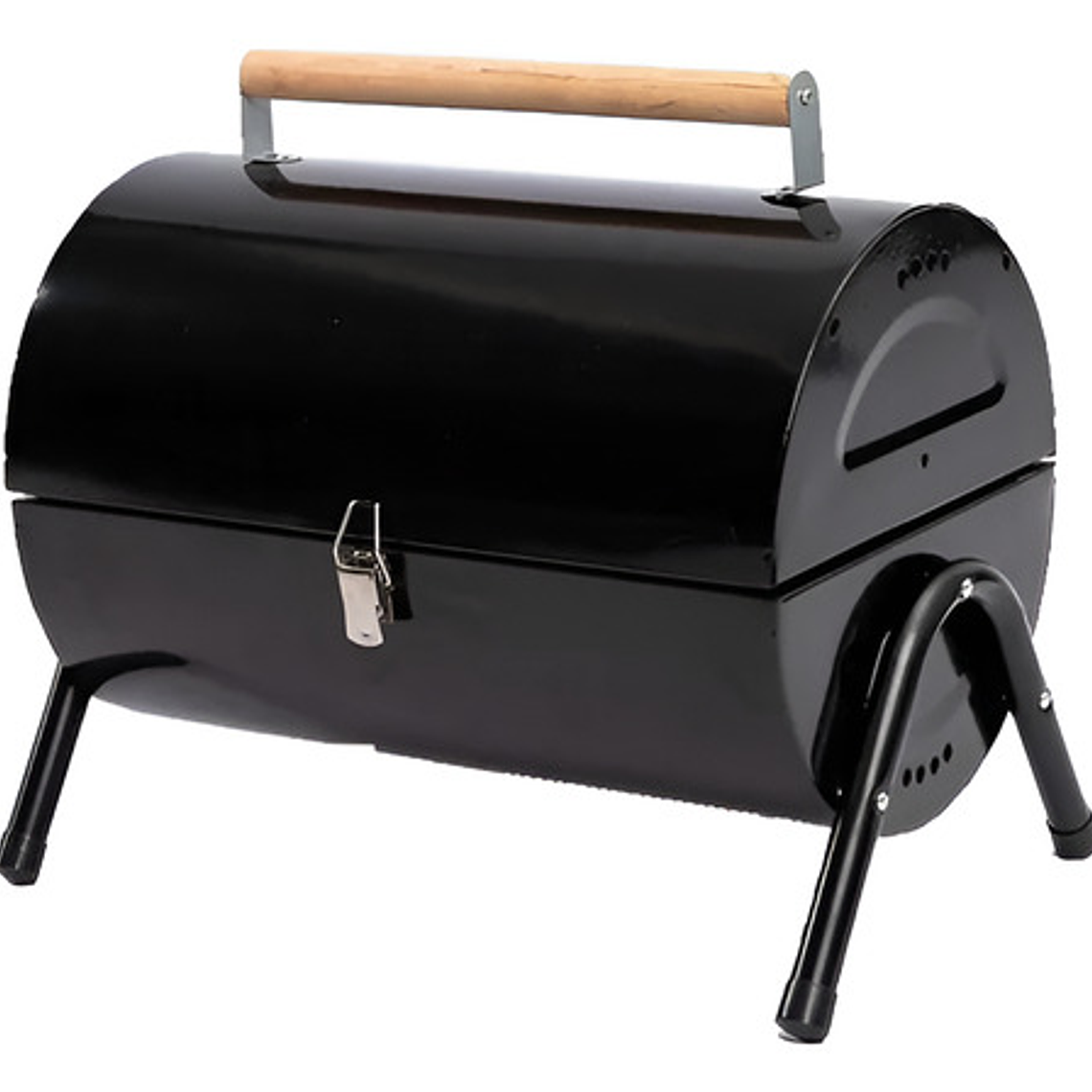 Parrilla Asador A Carbón Tipo Barril Portatil 1