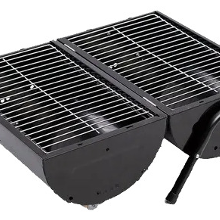 Parrilla Asador A Carbón Tipo Barril Portatil 4