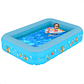Piscina Inflable Para Niños Azul Claro Piscina Inflable Rectangular Piscina Niños Arcashopping Piscina Infantil Azul Claro Piscina Inflable Rectangular Piscinas Pequeñas Acolchada Niños - Miniatura 1