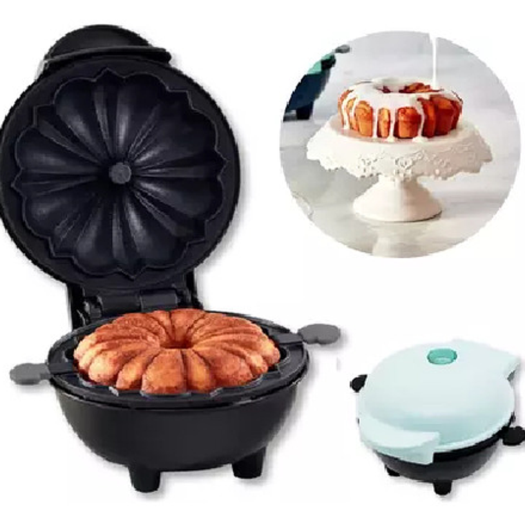 Máquina Mini Bundt Queque Pastel Con Molde Antiadherente 4