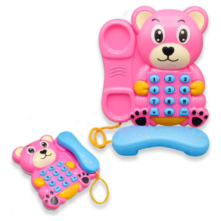 Teléfono Musical De Oso Bebes Niños 1