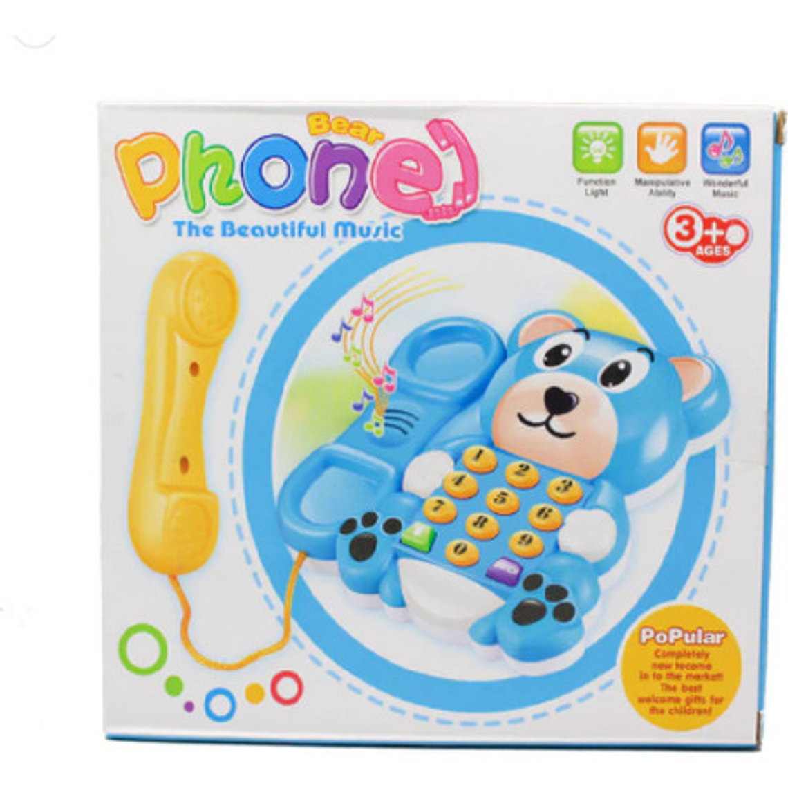 Teléfono Musical De Oso Bebes Niños 2
