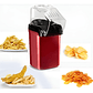 Maquina Cabritas Popcorn 1200w 3 Minutos Libre De Aceite Rojo - Miniatura 3
