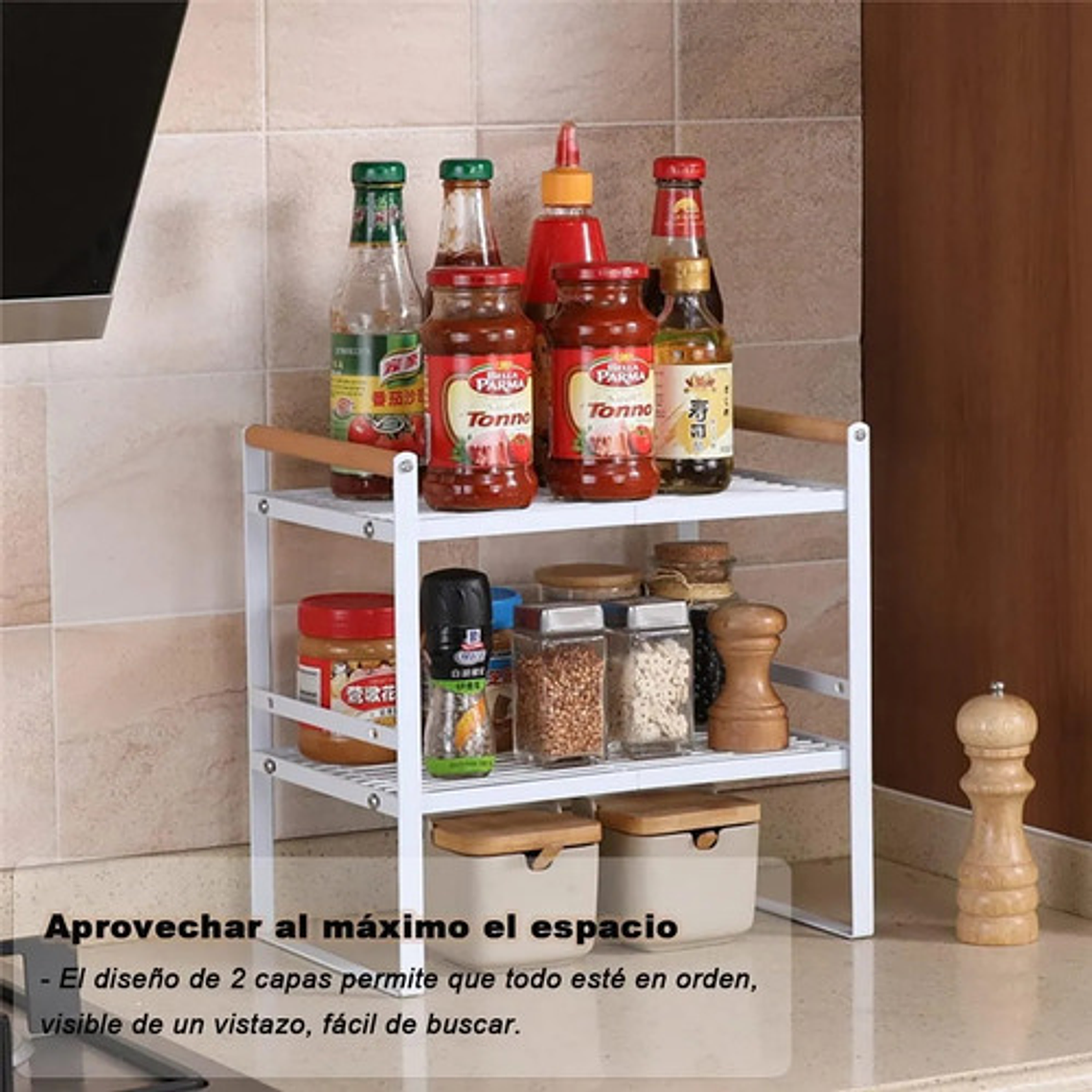 Organizador Repisa Estante Cocina 3