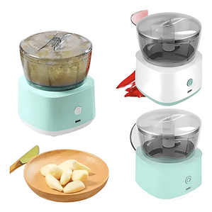 Mini Procesadora Eléctrica Portátil Tritura Alimentos Usb Color A Disponibilidad