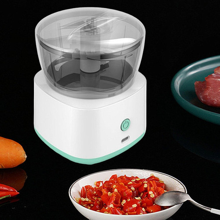 Mini Procesadora Eléctrica Portátil Tritura Alimentos Usb Color A Disponibilidad 6