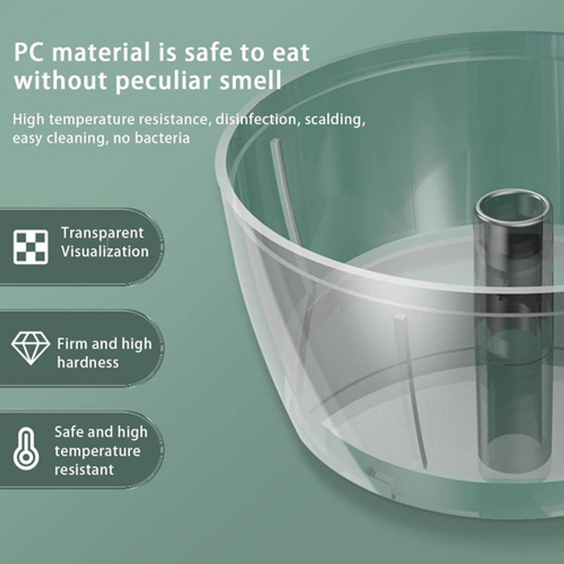 Mini Procesadora Eléctrica Portátil Tritura Alimentos Usb Color A Disponibilidad 9
