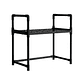 Rack Estante Organizador De Cocina Para Horno Microondas. Optimiza Espacio En Cocina, Soporta Pequeños Electrodomésticos. Fácil Montaje Y Limpieza 1 Nivel Slim Company Negro / 1 Nivel - Miniatura 7