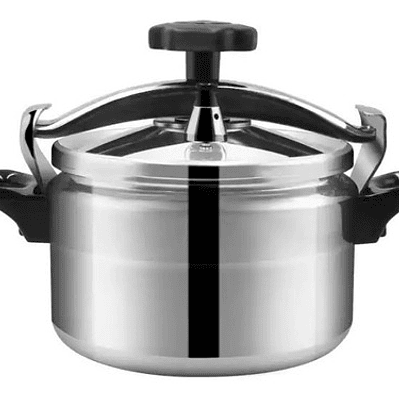 Olla De Aluminio A Presión 7litros 24 Cm