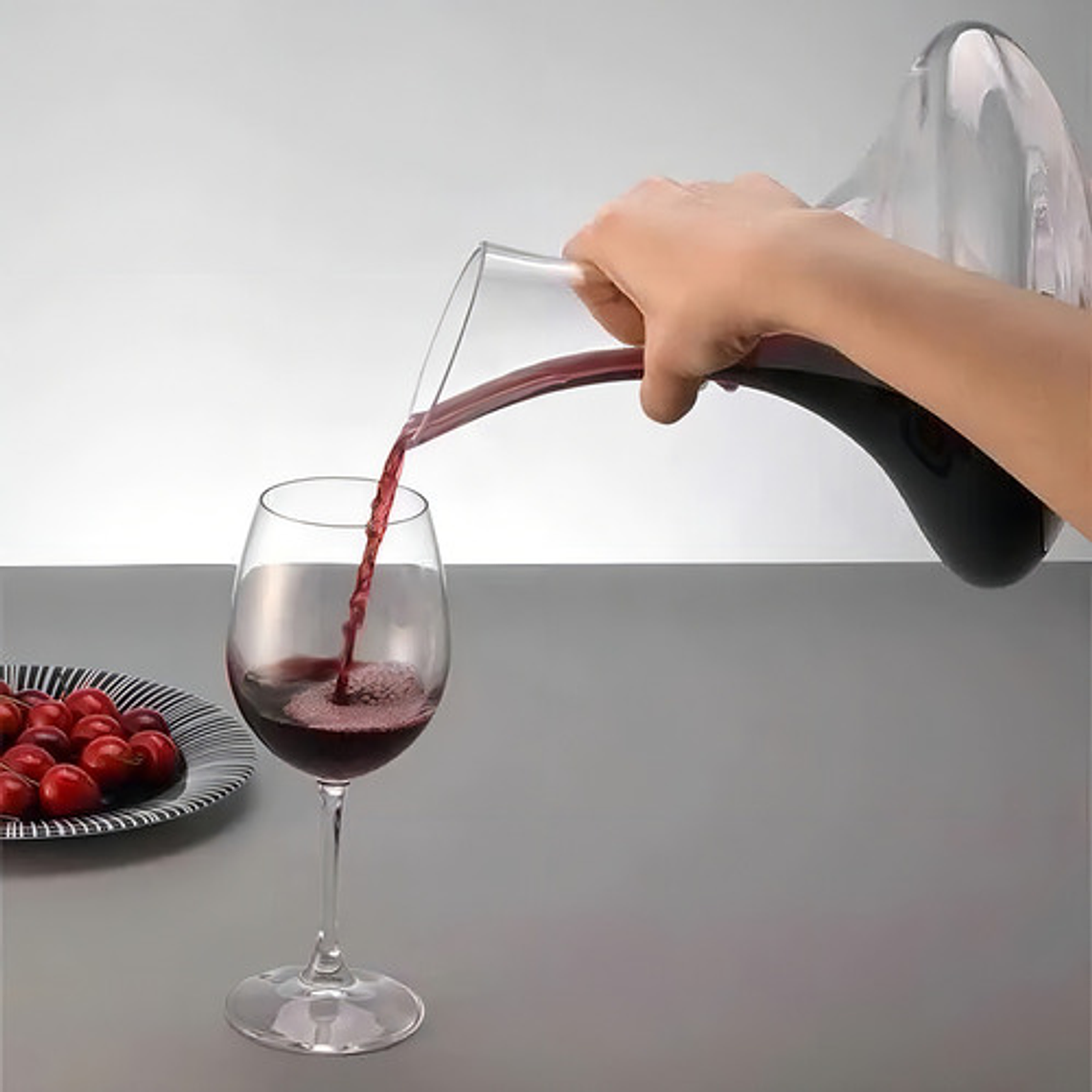 Decantador Para Vino Aireador Vino Aireador Decantador 1,5l 6