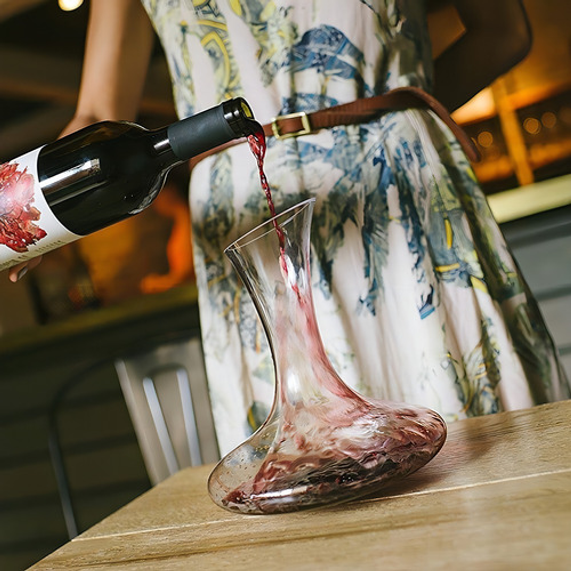 Decantador Para Vino Aireador Vino Aireador Decantador 1,5l 9