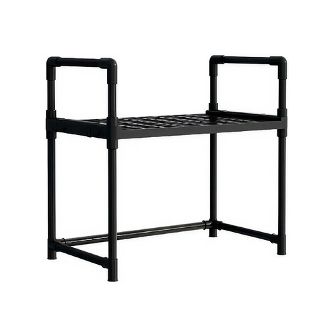 Rack Estante Organizador De Cocina Para Horno Microondas. Optimiza Espacio En Cocina, Soporta Pequeños Electrodomésticos. Fácil Montaje Y Limpieza 1 Nivel Slim Company Negro / 1 Nivel 7