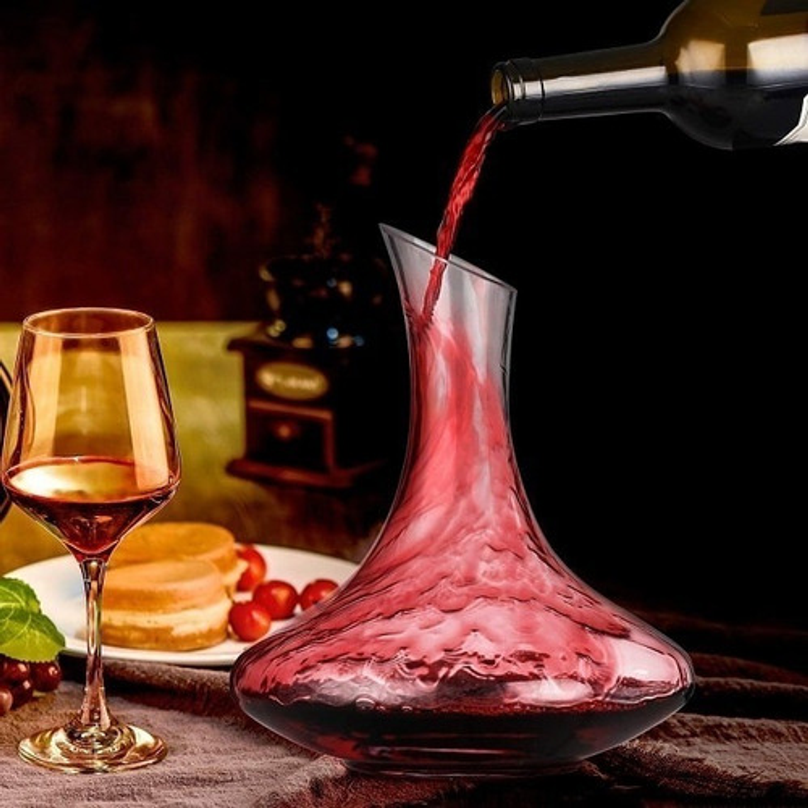 Decantador Para Vino Aireador Vino Aireador Decantador 1,5l 2