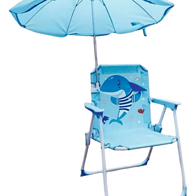 Silla Asiento Camping Niños Plegable Verano