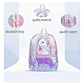 Mochila Infantil Impermeable Unicornio Para Niñas - Miniatura 2