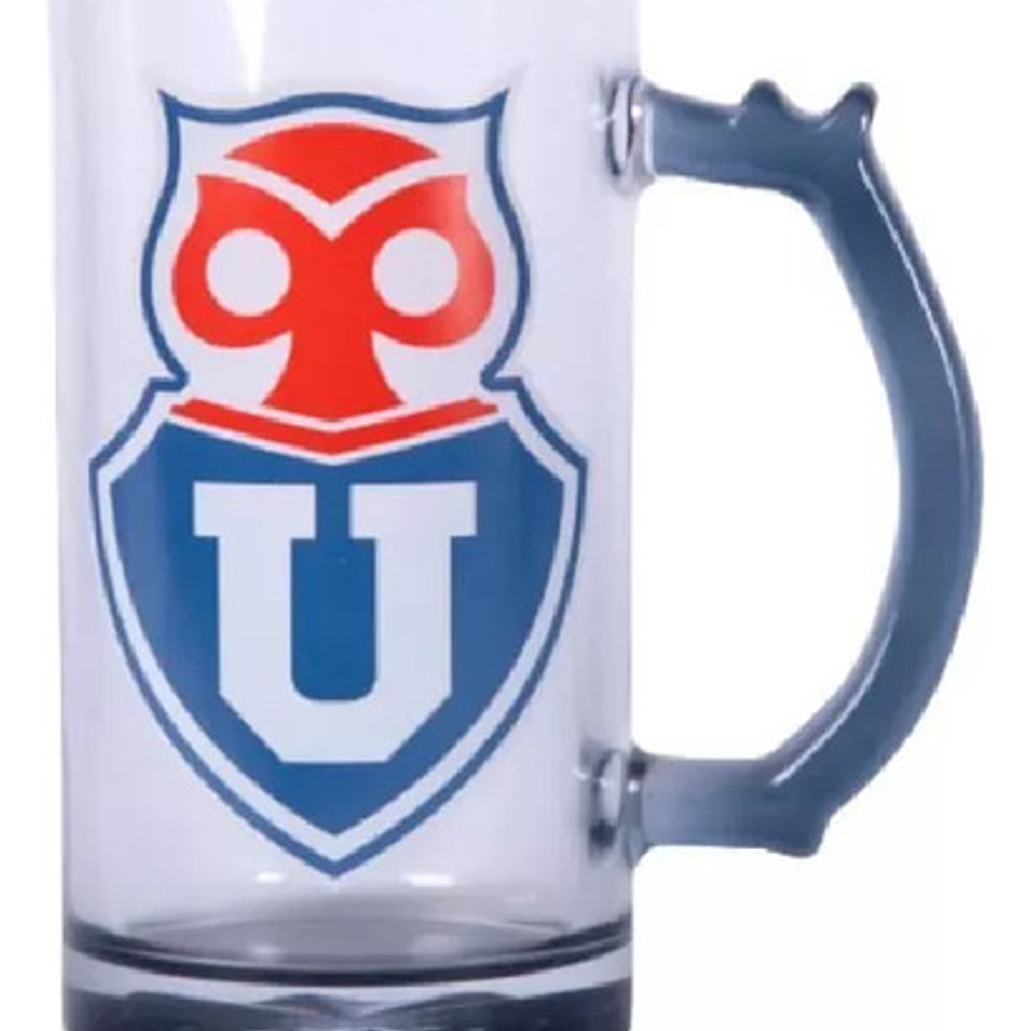 Vaso Shopero U De Chile 600ml Vidrio Azul Vidrio 2