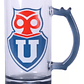 Vaso Shopero U De Chile 600ml Vidrio Azul Vidrio - Miniatura 2