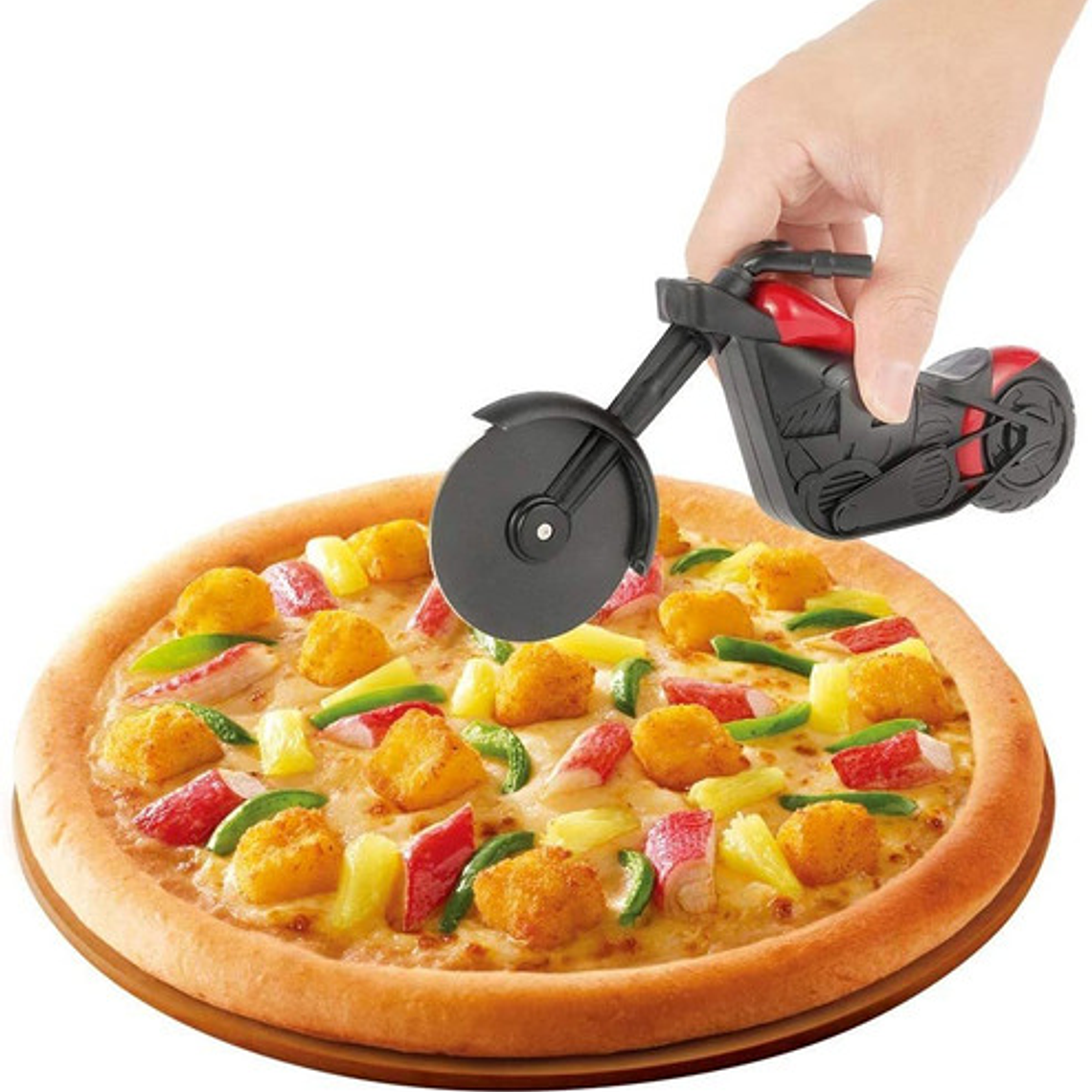 Cortador Pizza Motocicleta 1