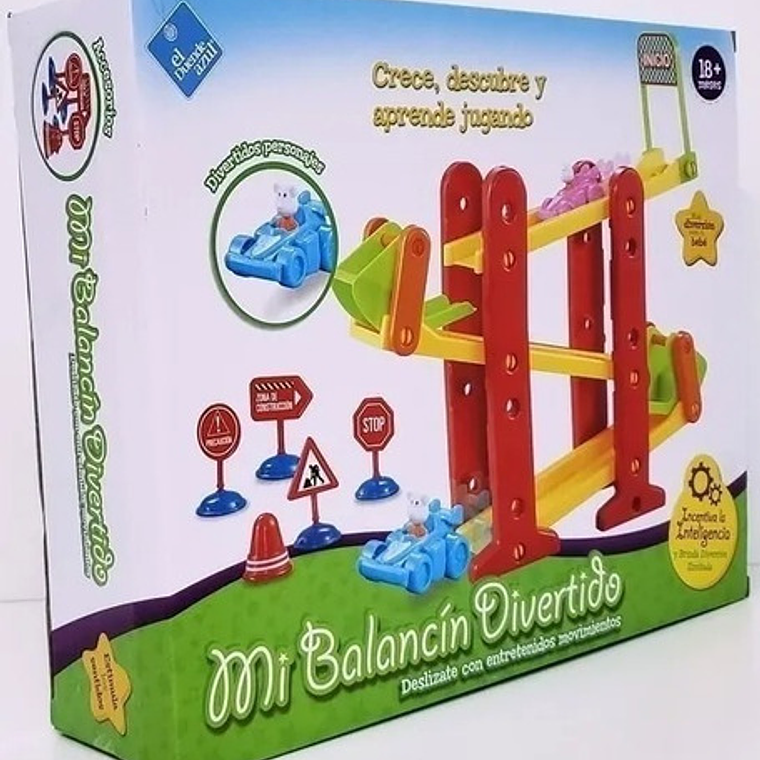 Pista Balancin Con Auto Mi Balancín Divertido 1