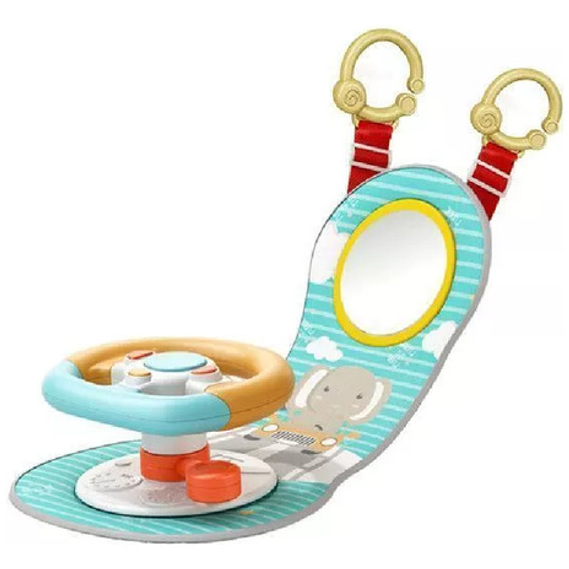 Juguete Volante Simulador Auto Musical Interactivo 2