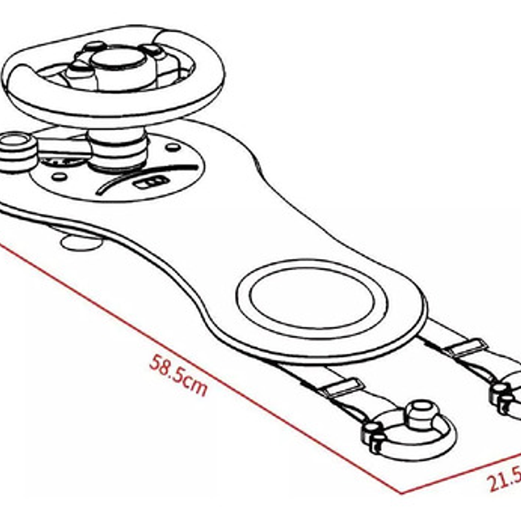 Juguete Volante Simulador Auto Musical Interactivo 5