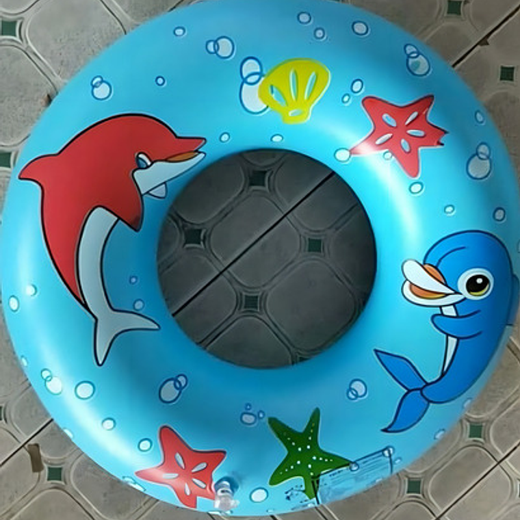 Flotador Redondo Diseño Marino 70cm 5