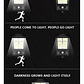Pack 3 Focos Led Solar Luminaria Panel Sensor - Miniatura 2