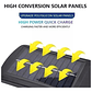 Pack 3 Focos Led Solar Luminaria Panel Sensor - Miniatura 3