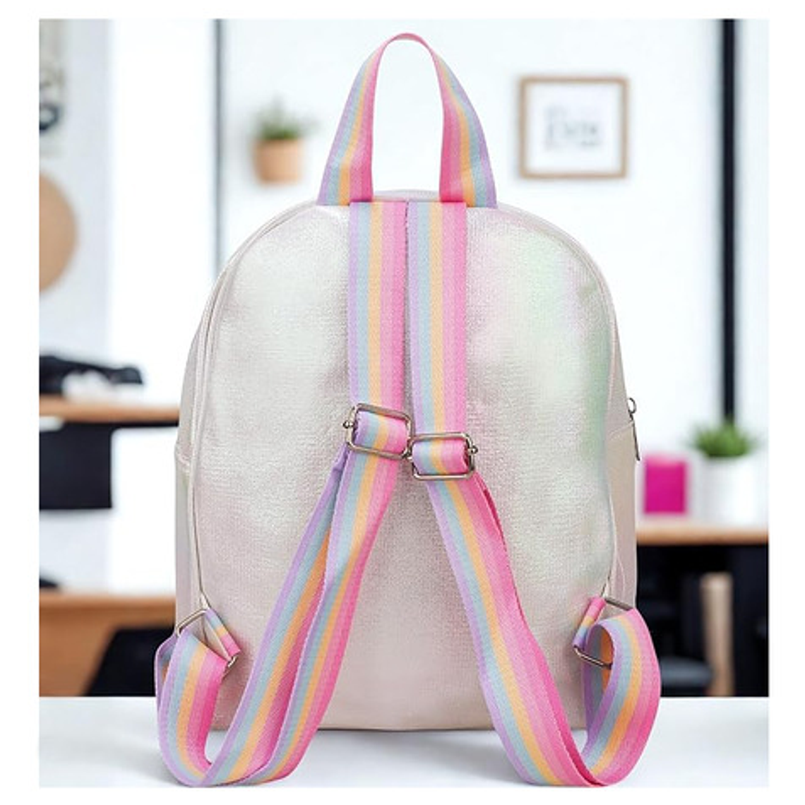 Mochila Infantil Impermeable Unicornio Para Niñas 2