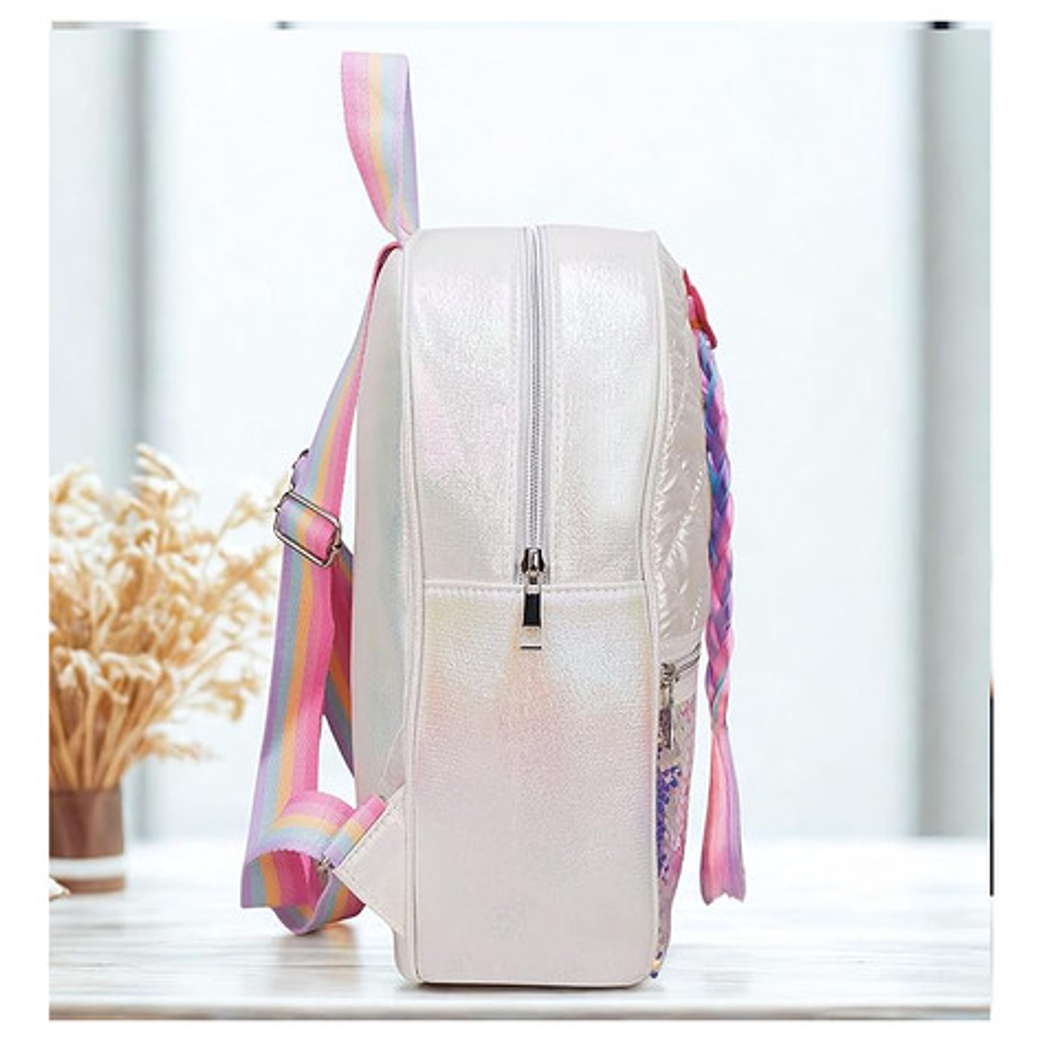 Mochila Infantil Impermeable Unicornio Para Niñas 3