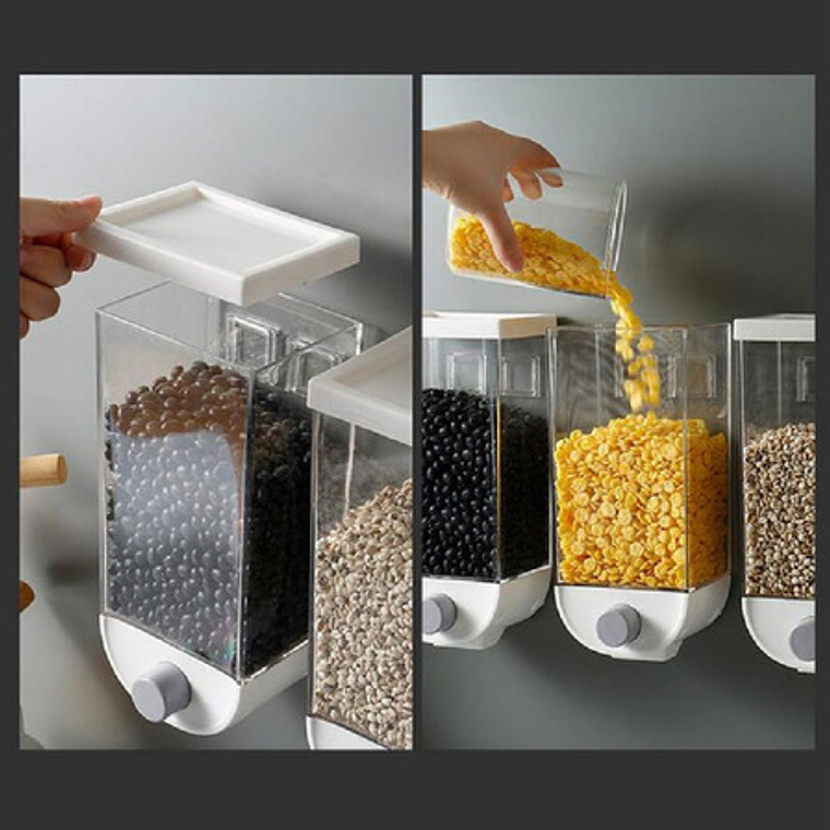 Dispensador De Cereal/semillas/harina Cocina Alimentos 9