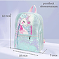 Mochila Infantil Impermeable Unicornio Para Niñas - Miniatura 2
