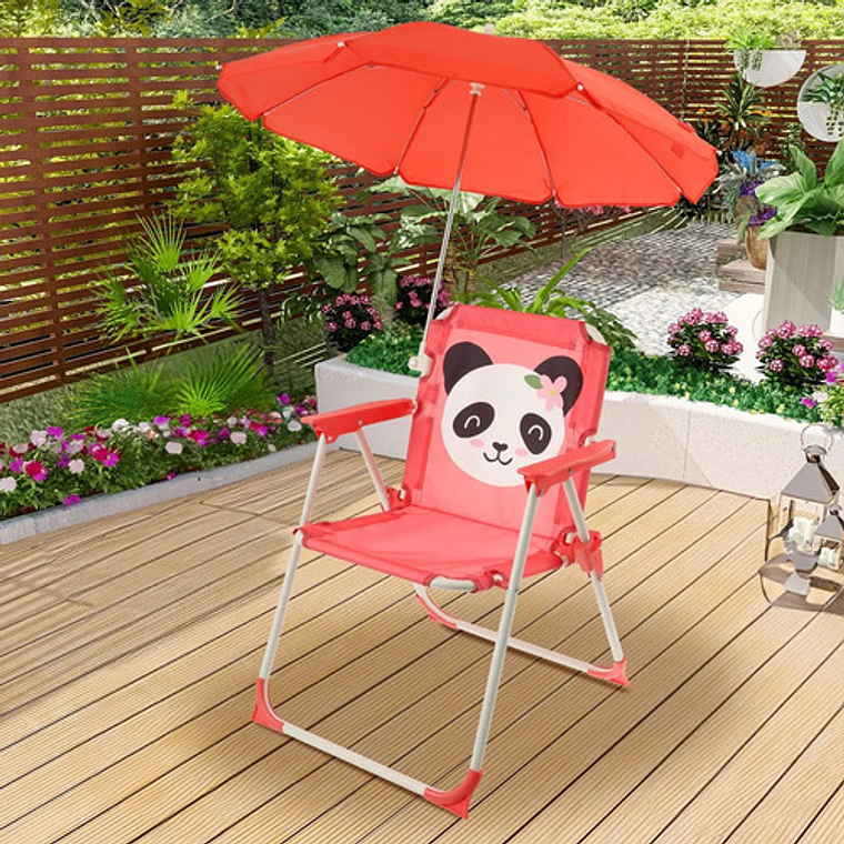 Silla Asiento Camping Niños Plegable Verano 2