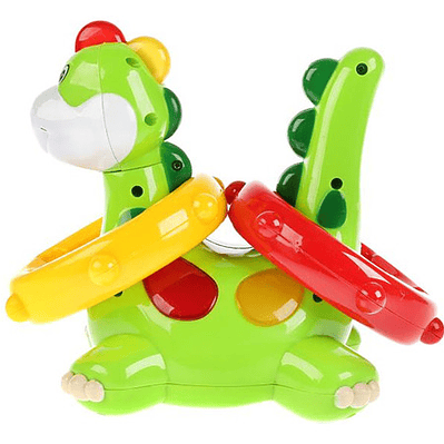 Dino Baby Con Círculos Y Luces