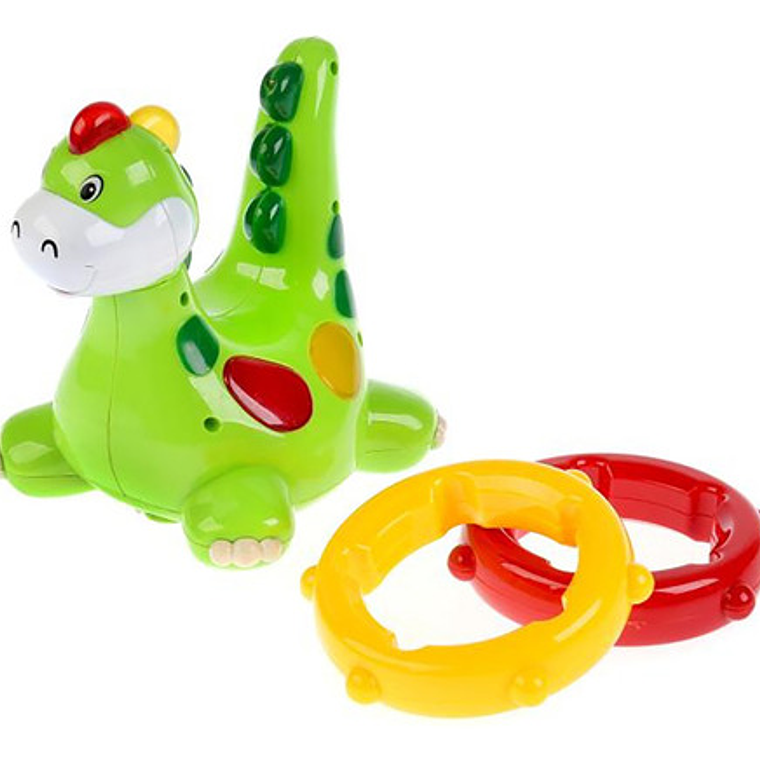 Dino Baby Con Círculos Y Luces 2