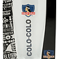 Vaso De Vidrio Cervecero Colo Colo Futbol Cerveza 530ml Color Blanco Diseño Al Azar X1 - Miniatura 1
